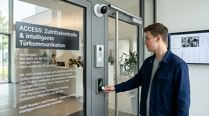 ACCESS: Zutrittskontrolle & intelligente Türkommunikation